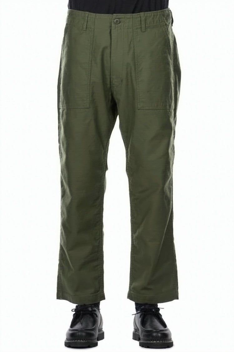 Ordinary Fits Relaxed Fit Straight Pants With Button Closure
