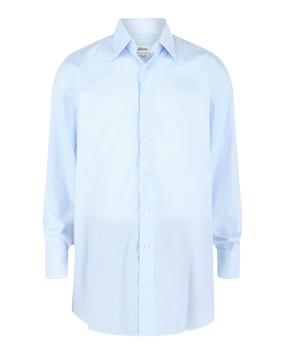 Brioni Striped Button-Up Shirt
