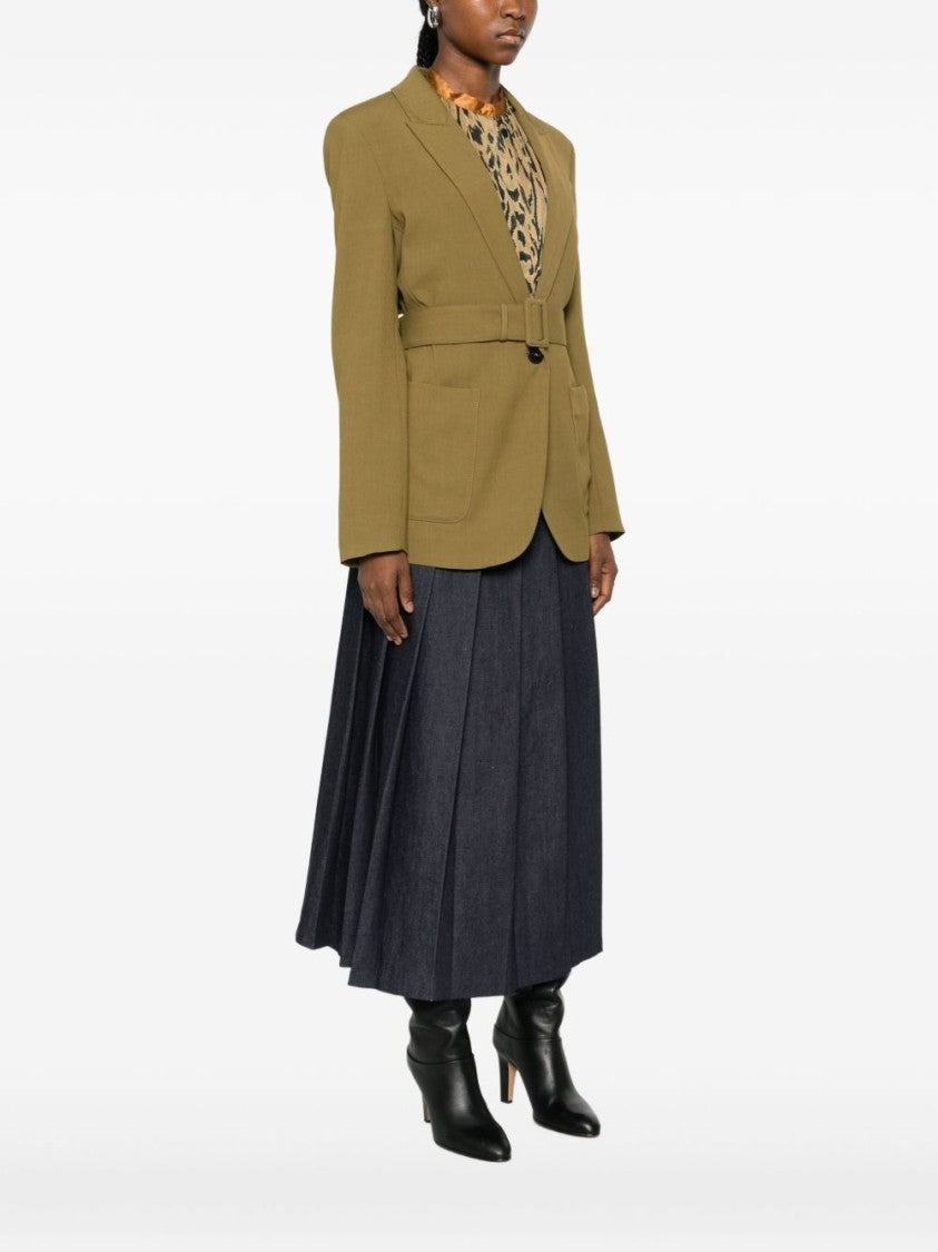 Forte Forte Structured Brown Tailored Jacket