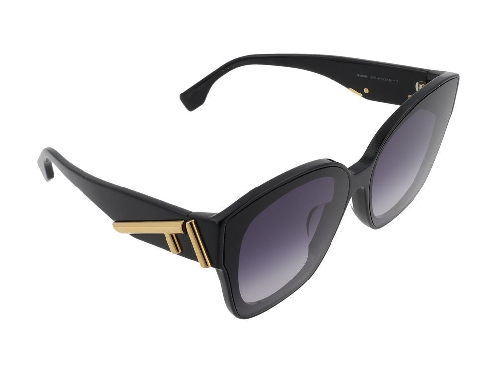 Maison Fendi Fe40098f Rectangular Frame Sunglasses