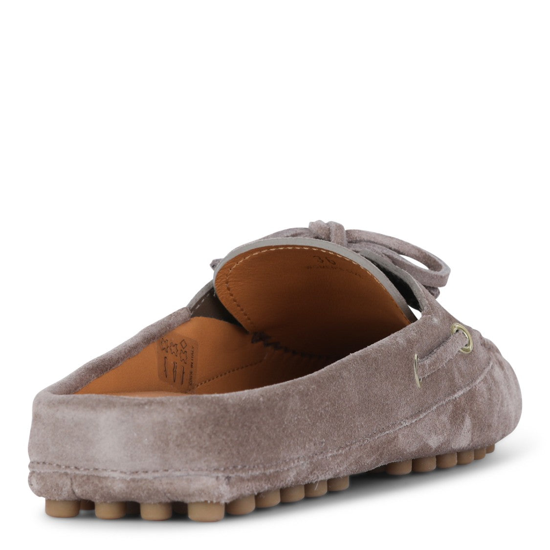 Tod's Flat Shoes With Rounded Toe And Low-Profile Sole