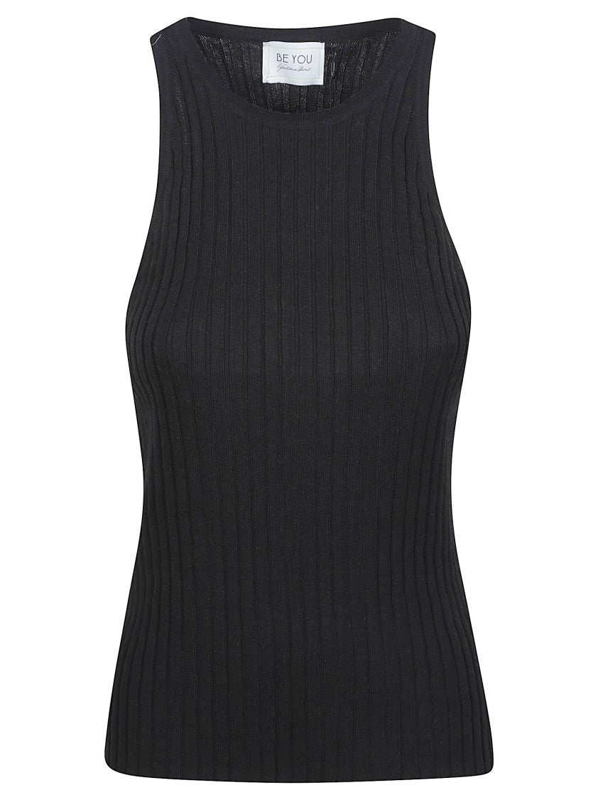 Be You Sleeveless Ribbed Knit Top