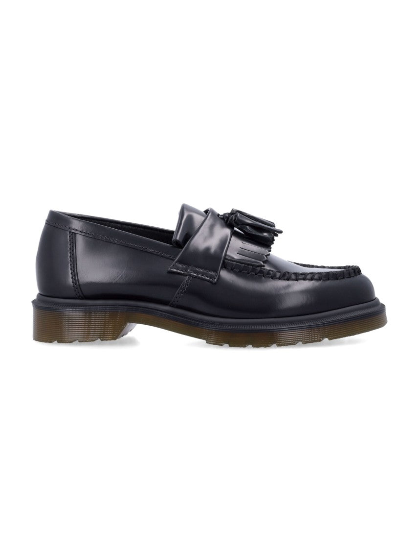 Dr. Martens Polished Leather Loafers With Tassel Detail