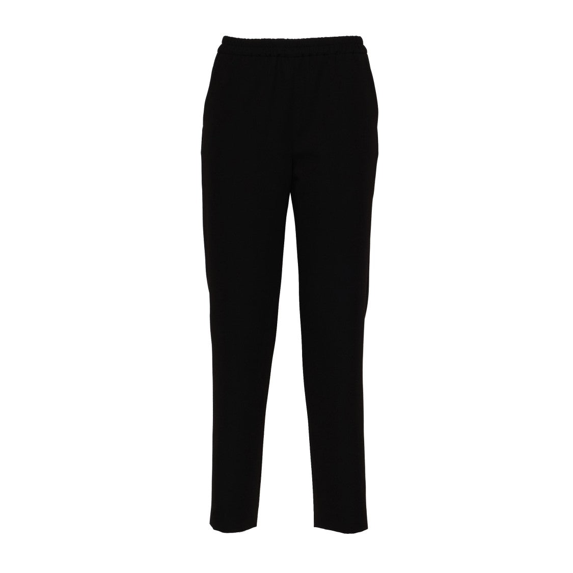 Ql2 Capri Elasticated Waist Straight Leg Pants