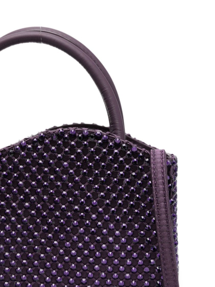 Le Silla Structured Wavy Top-Handle Bag