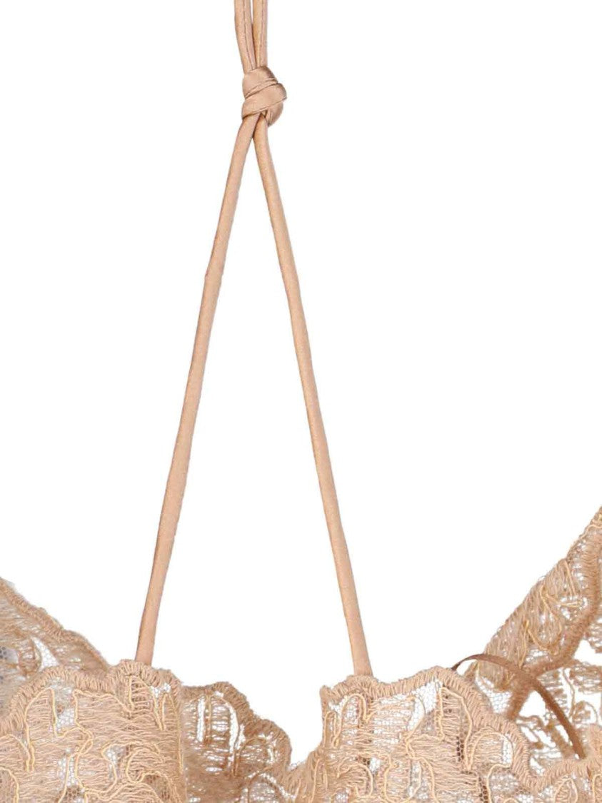 Ermanno Scervino Silk Top – Ivory