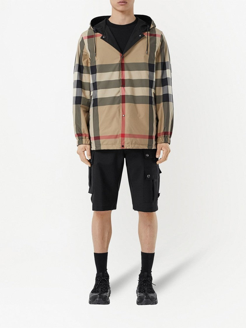 Burberry Classic Check Pattern Casual Jacket