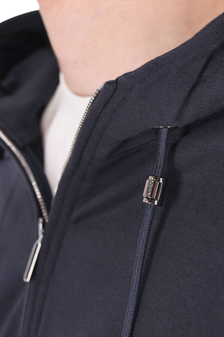 Moorer Travel Cotton Hooded Tracksuit
