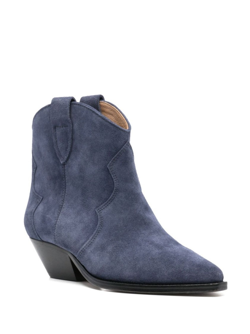 Isabel Marant Blue 45Mm Dewina Ankle Boots