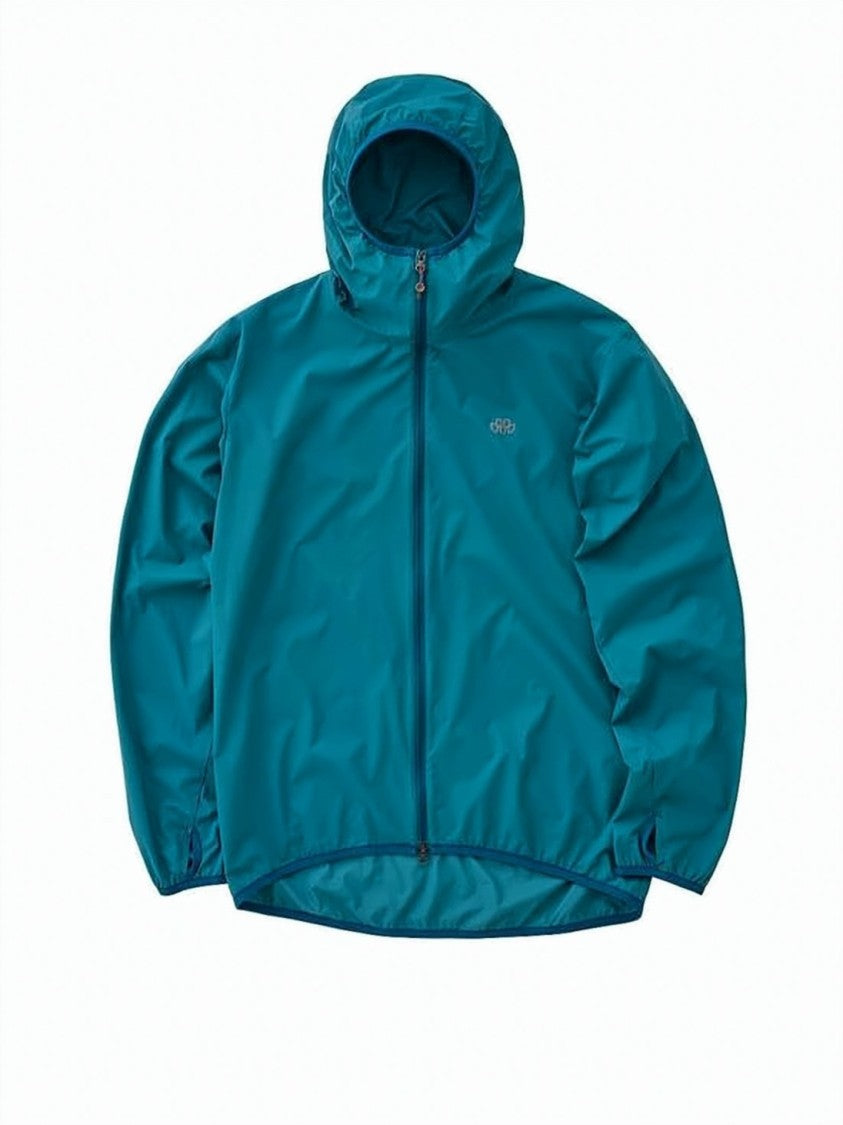 Teton Bros Blue Nylon Jacket With Full Zipper