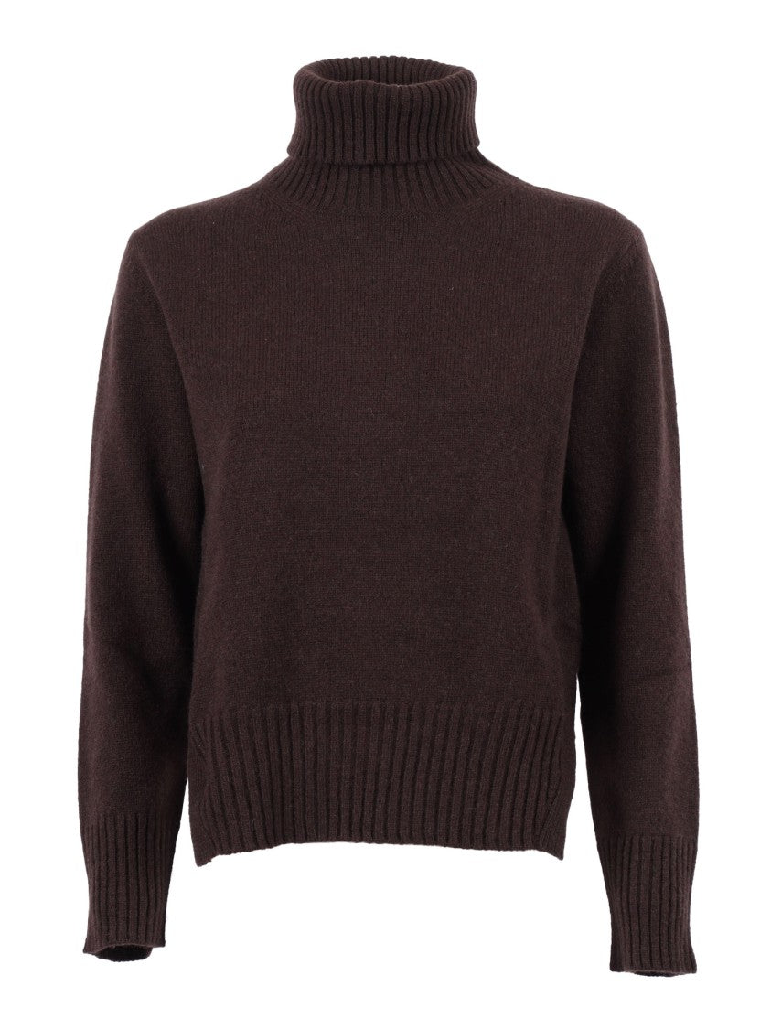 Kangra Cashmere Regular Fit Turtleneck With Dropped Hem