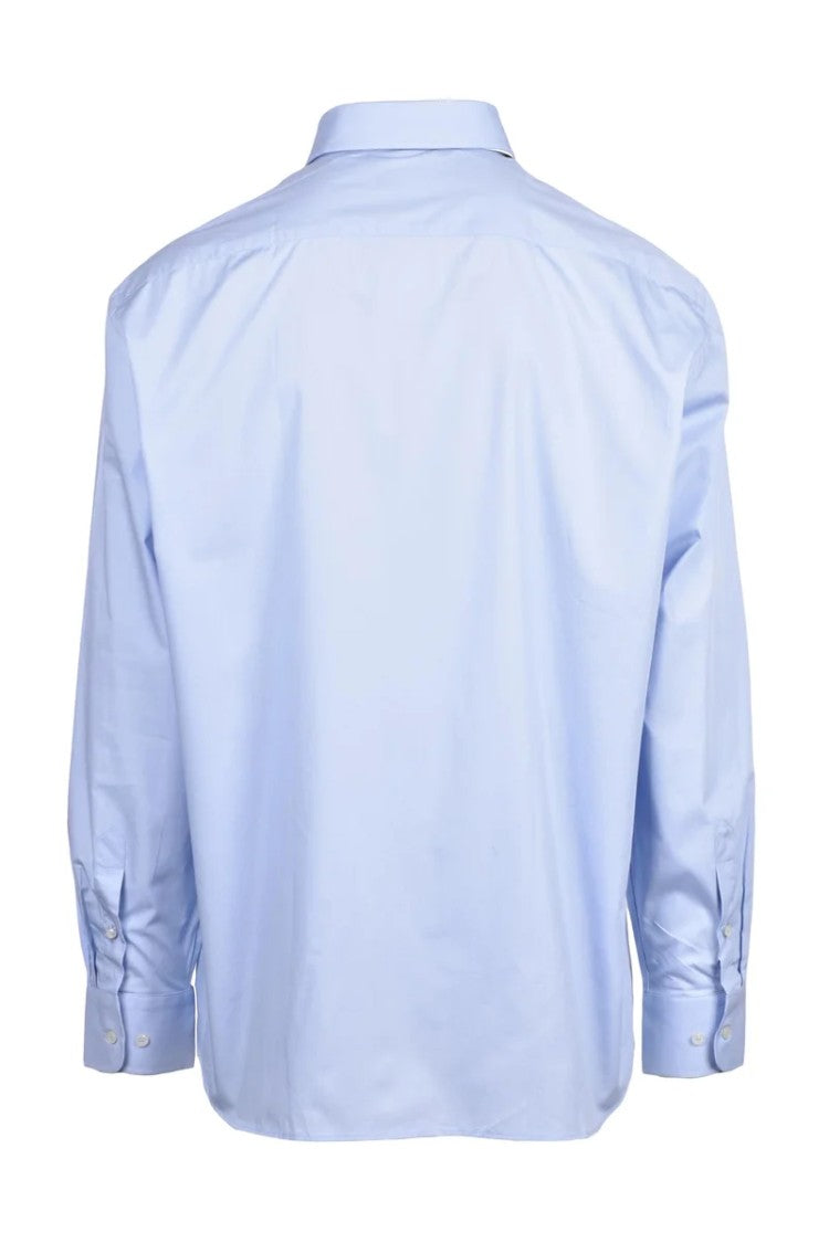Paul & Shark Light Blue Cotton Oxford Shirt