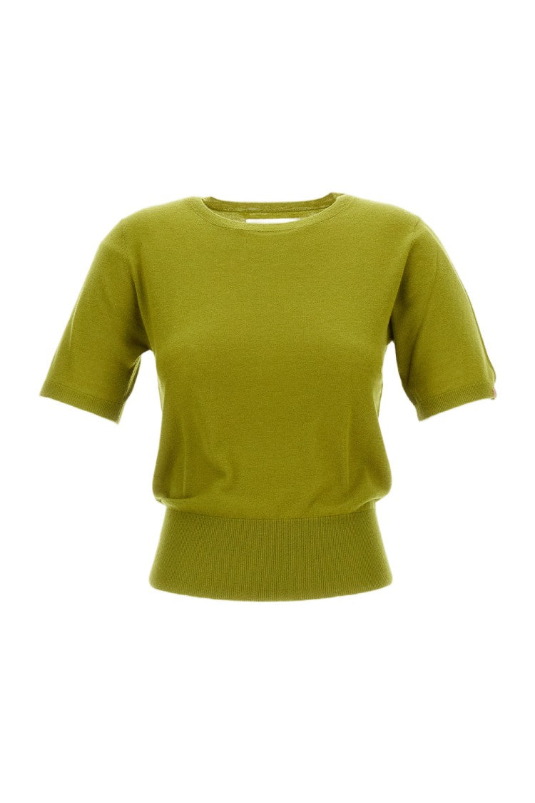 Extreme Cashmere Green Grass N.416 Noor Short Sleeve T-Shirt
