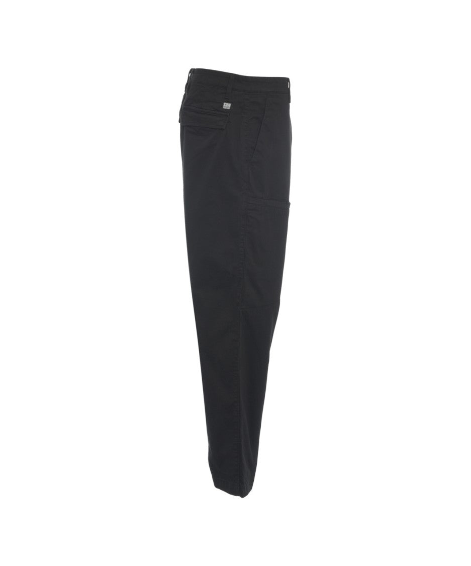 C.P. Company Straight-Fit Cargo Pants With Logo Patch