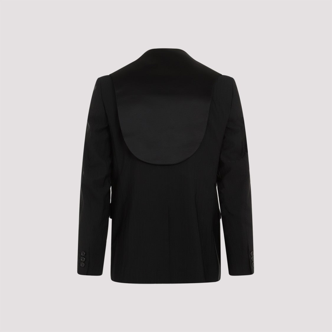 Comme Des Garçons Black Wool Jacket