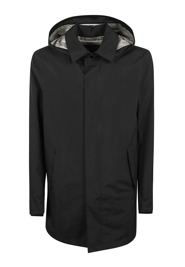 Herno Technical Hooded Performance Raincoat