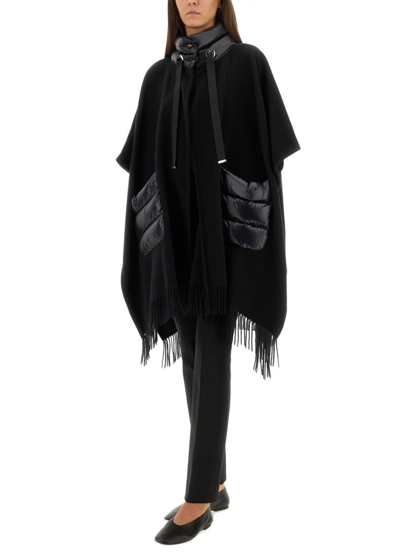 Herno Warmy And Ultralight Nylon Resort Poncho
