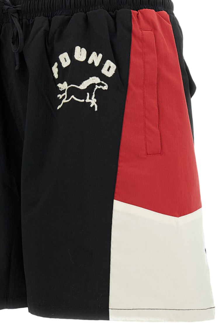 Found Nylon Shorts Track