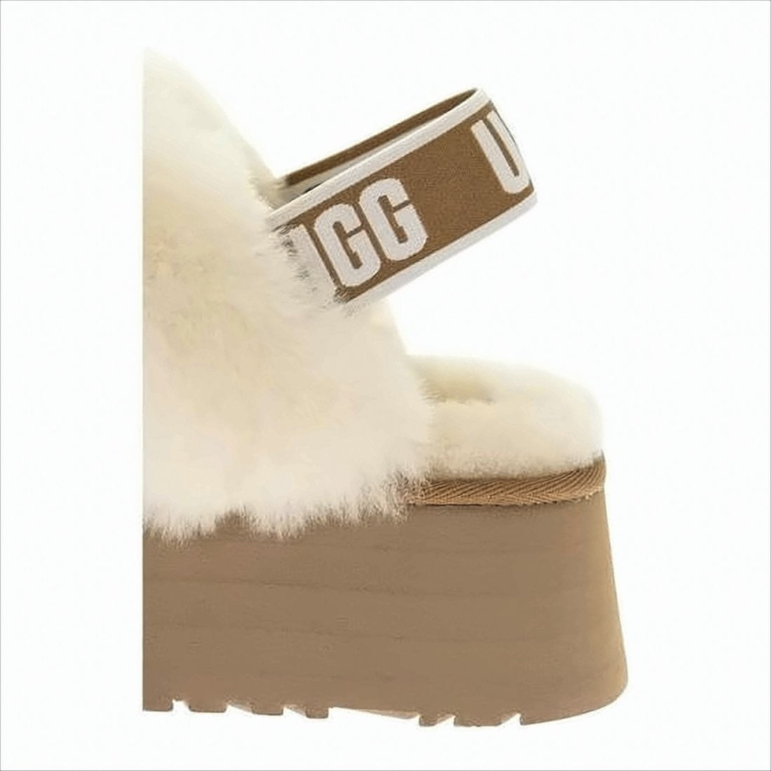 Ugg Chunky Platform Mule Slippers With Plush Lining