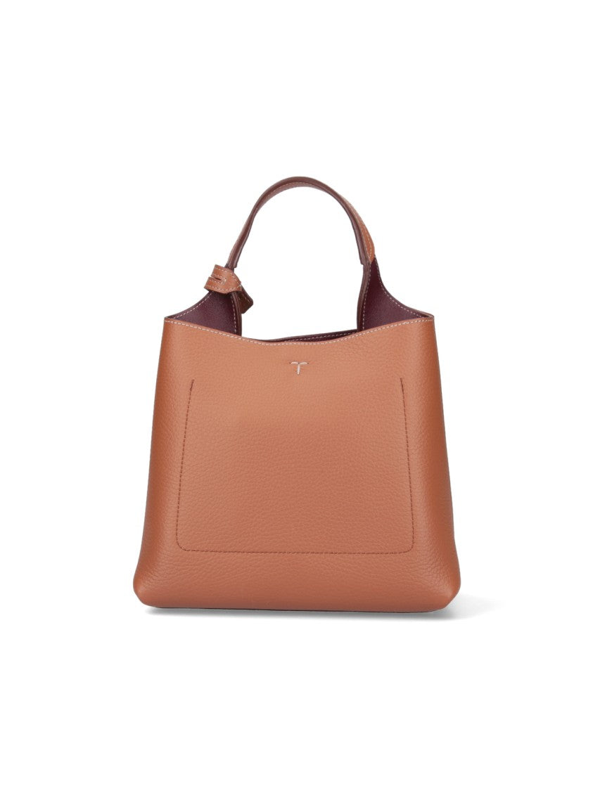 Tod's Logo Handbag – Brown