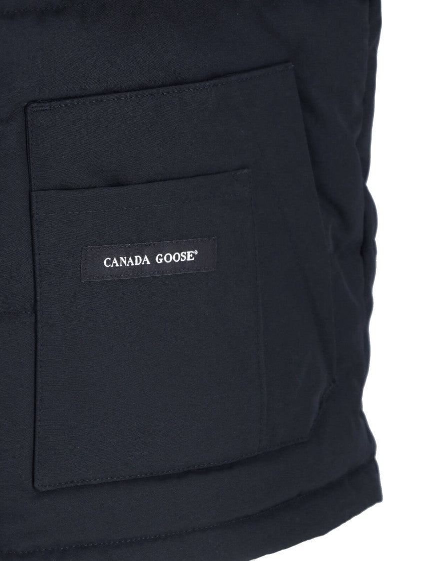 Canada Goose Navy Freestyle Quilted Padded Outerwear Vest