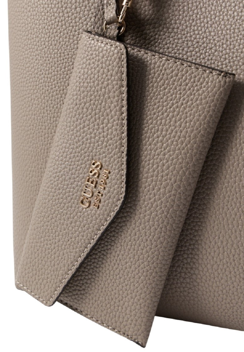 Guess Faux Leather Shoulder Bag