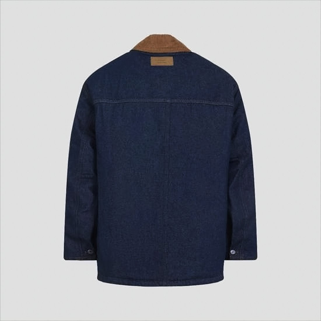 Ami Paris Dark Denim Padded Walker Jacket