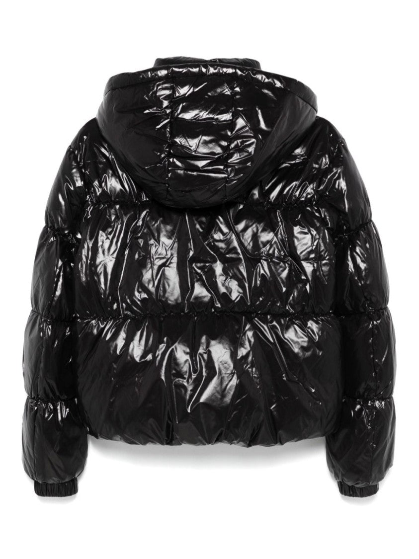 Michael Kors Hooded High Shine Down Jackets
