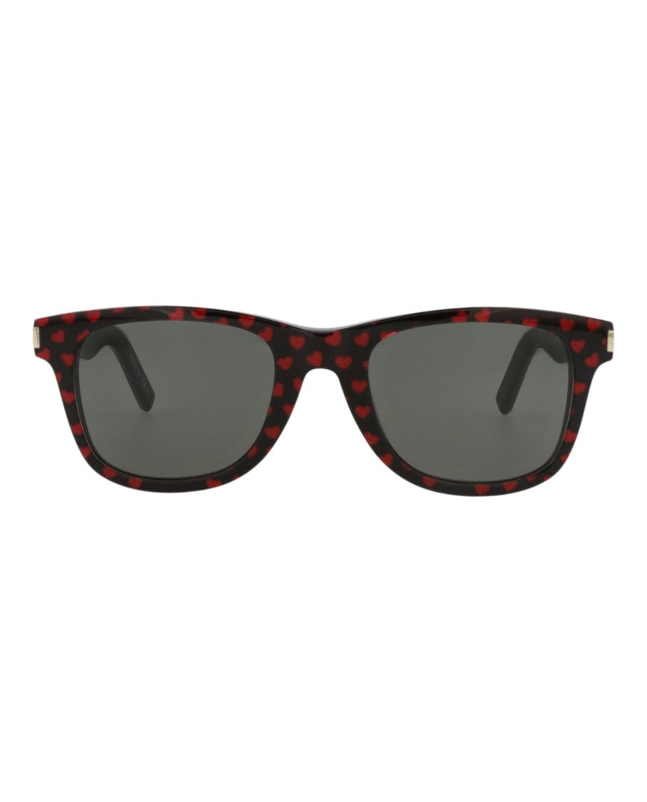 Saint Laurent Square-Frame Acetate Sunglasses