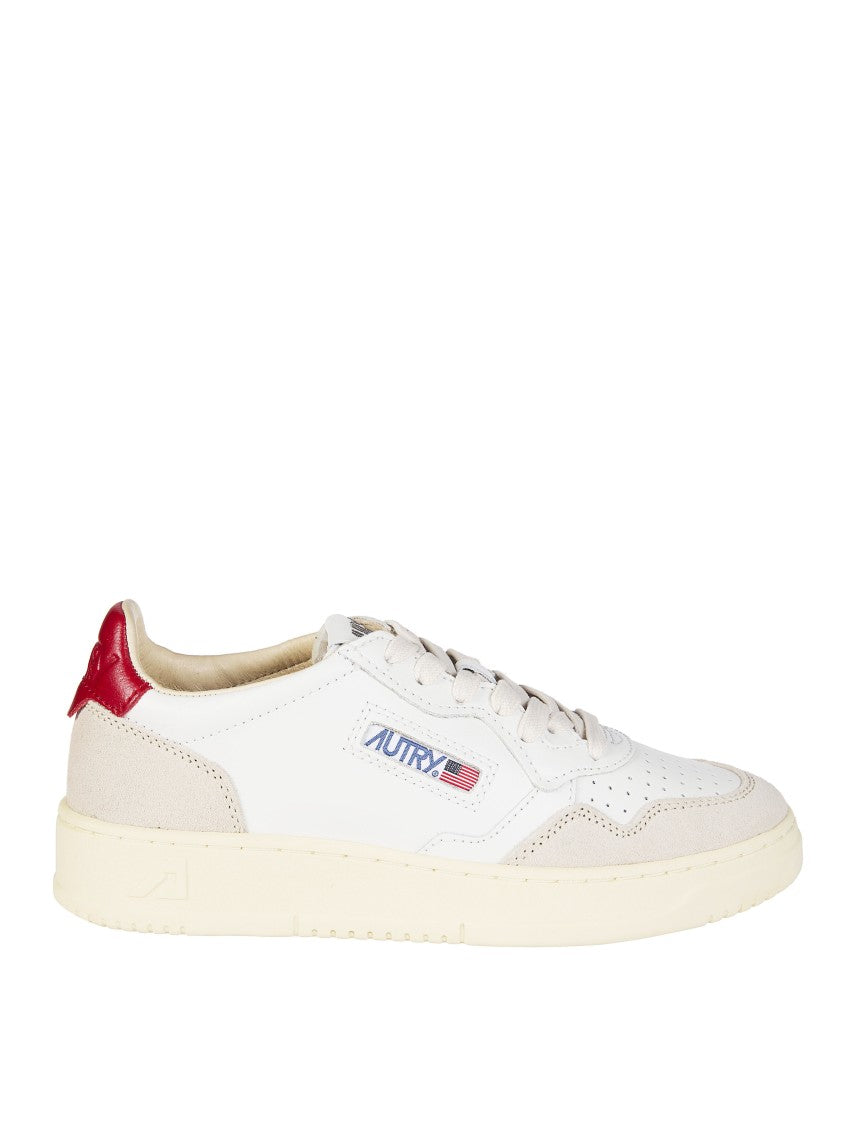Autry White Medalist Low Ls43 Sneakers