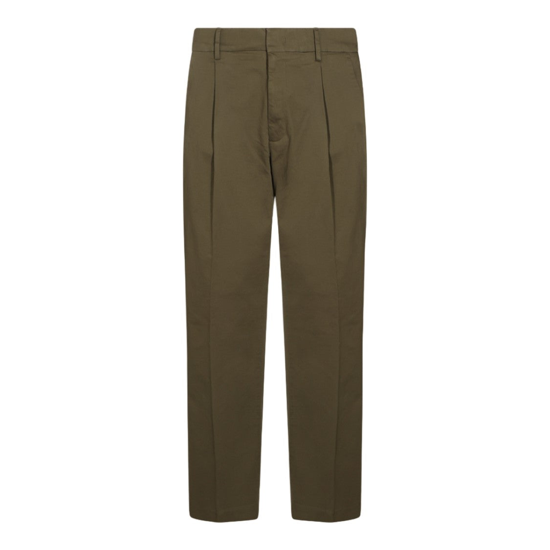Nn.07 Relaxed Fit Straight Leg Trousers With Front Pleats