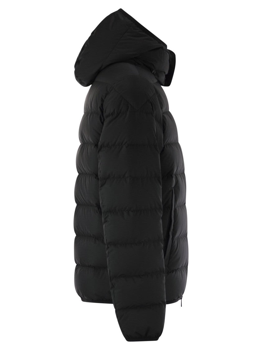 Moncler Montbrocq - Short Down Jacket With Hood