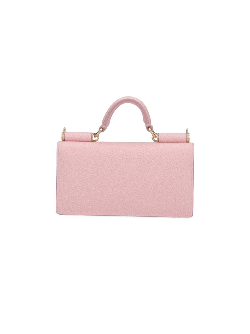 Dolce & Gabbana Mini Logo Bag – Pink