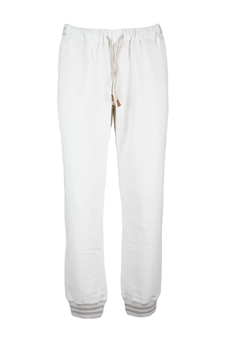 Eleventy Velvet Tracksuit - White