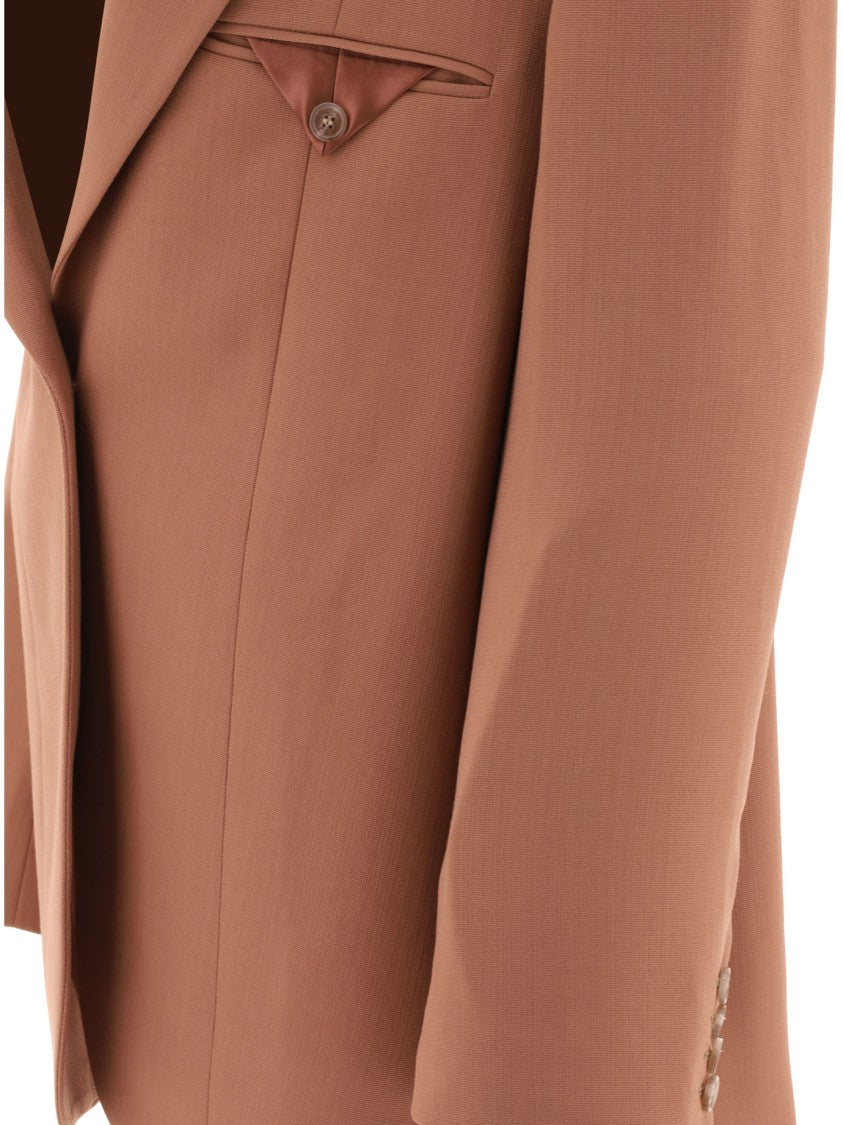 Acne Studios Single-Breasted Blazer With Tailored Fit