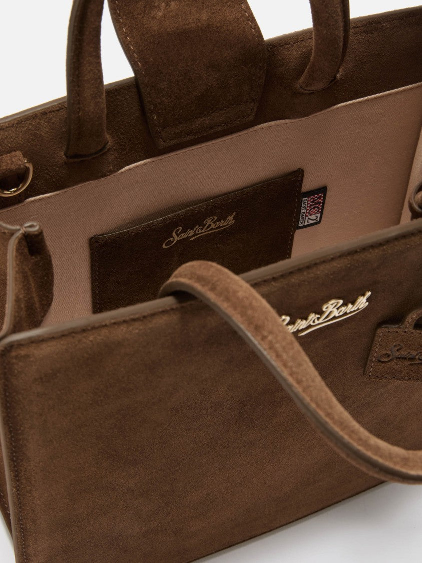 Mc2 Saint Barth Midi Structured Bag In High-Quality Cow Leather