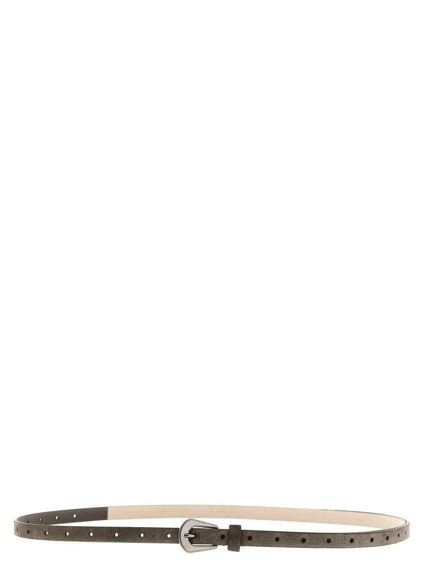 Brunello Cucinelli Suede Belt