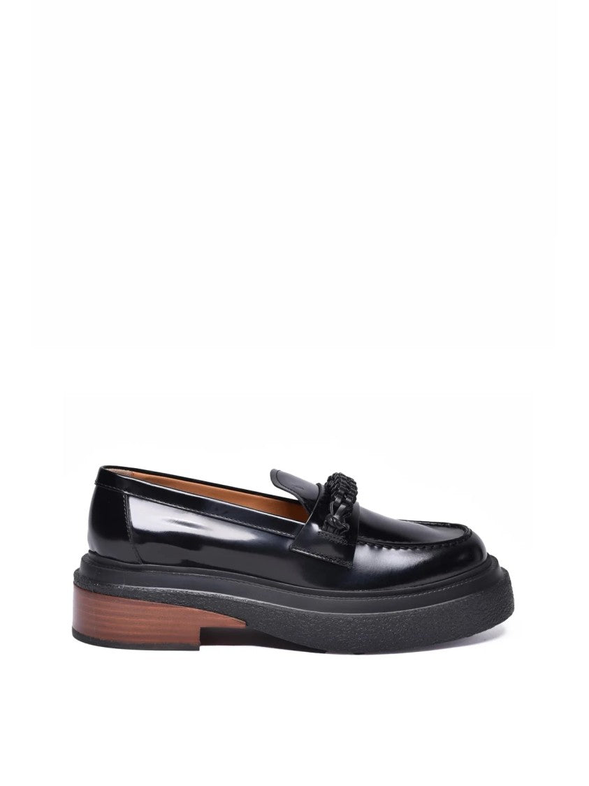 Tod's Heeled Loafer - Black