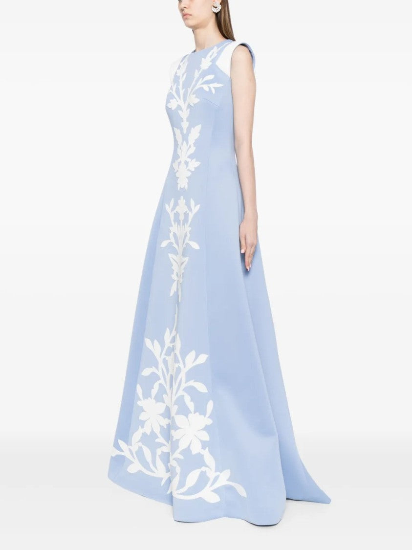 Saiid Kobeisy Neoprene Dress With Matching Embroidery