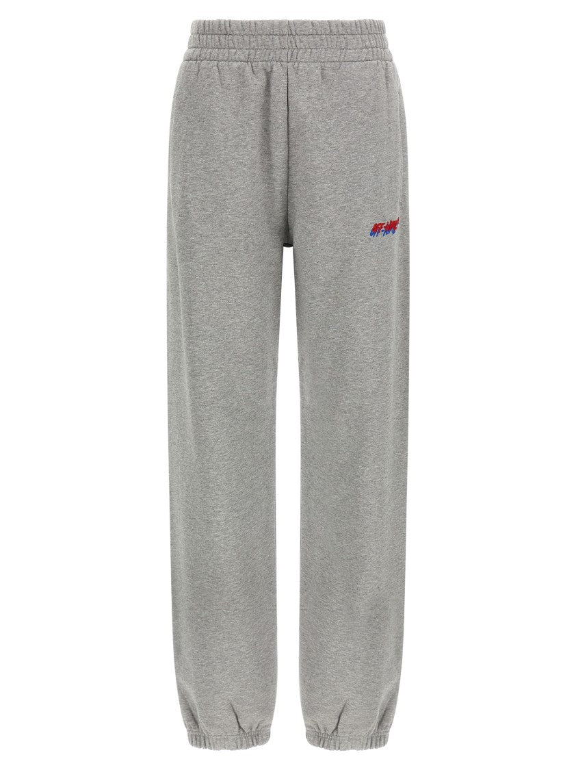 Off-White Logo Embroidery Joggers