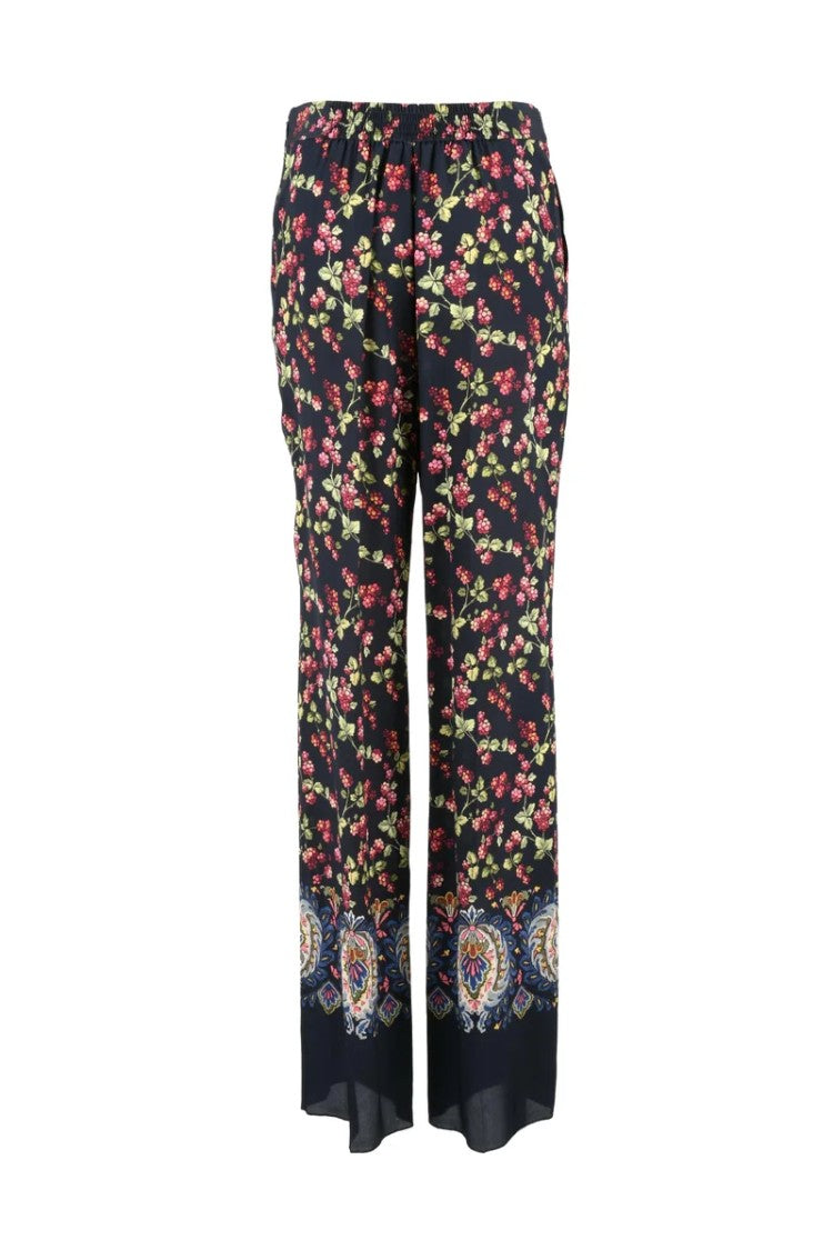 Etro Comfort Fit Trousers - Black