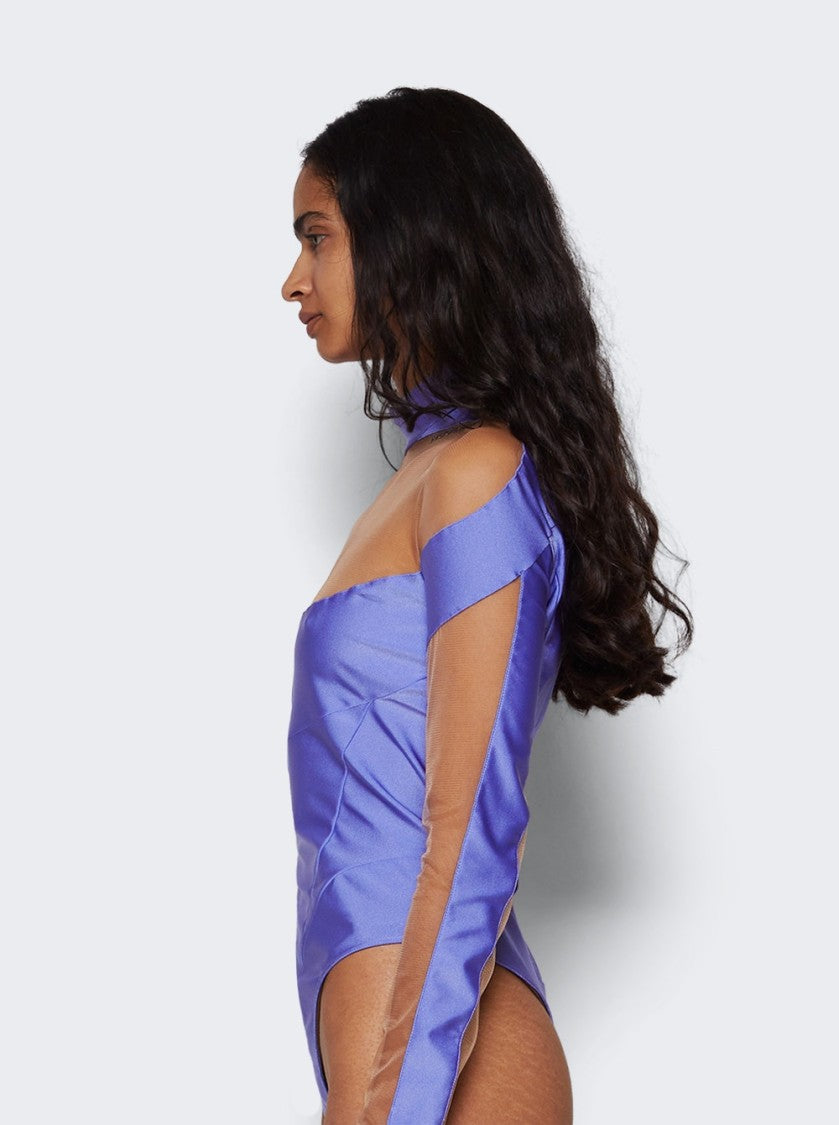 Mugler Illusion Neckline Bodysuit