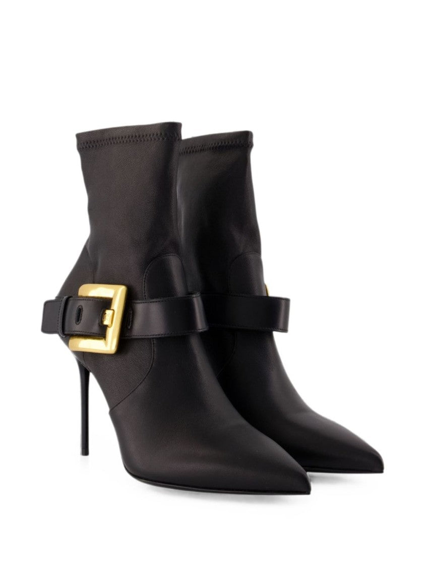 Balmain Ankle Boots With Pointed Toe