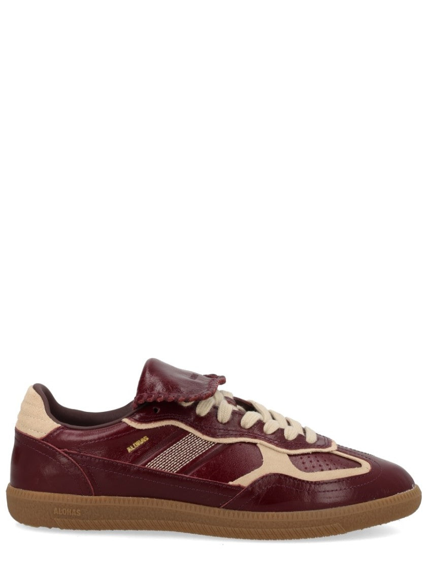 Alohas Burgundy Tb.490 Club Fold-Over Sneakers