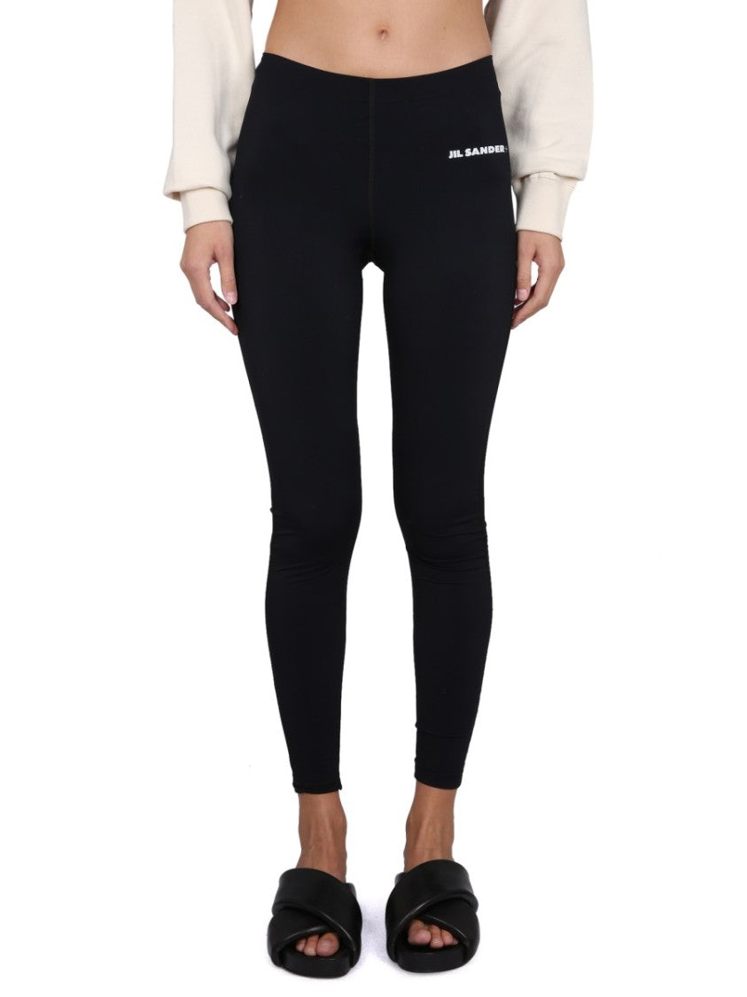 Jil Sander Leggings With Logo