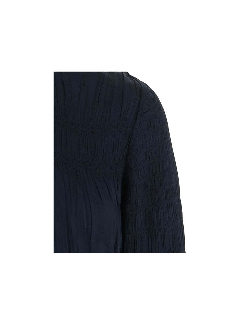 By Malene Birger Gathered Detail Blouse With Drawstring Closure