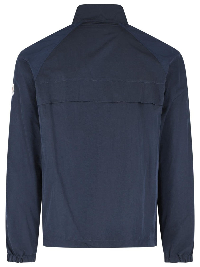 Moncler 'Rastaban' Midnight Blue Polyamide Foldable Jacket