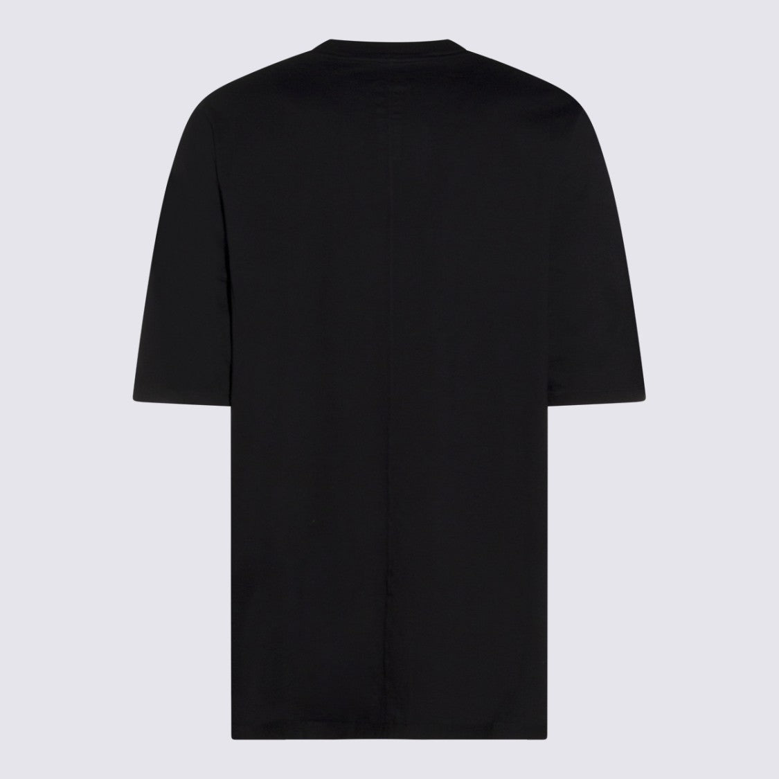 Drkshdw By Rick Owens Jumbo Black Cotton T-Shirt