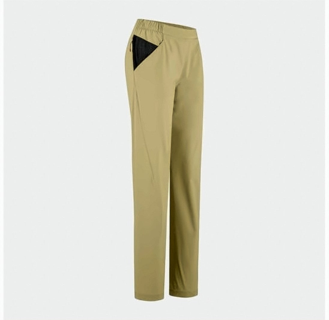 Montura Straight-Leg Trousers With Minimalist Design And Contrast Panels