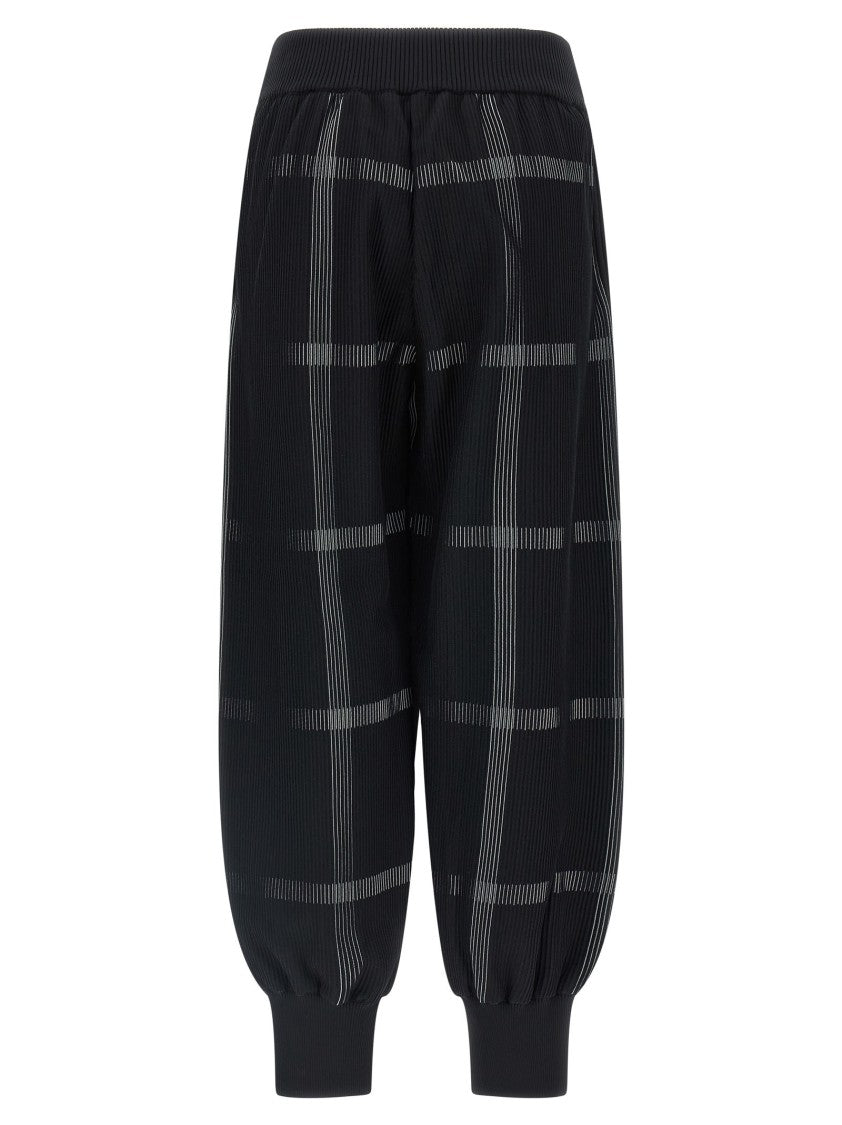Pleats Please Issey Miyake Crossing Knit' Pants